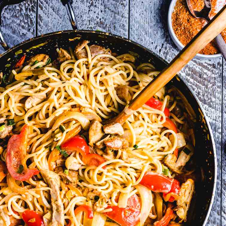 Creamy Cajun Chicken Pasta