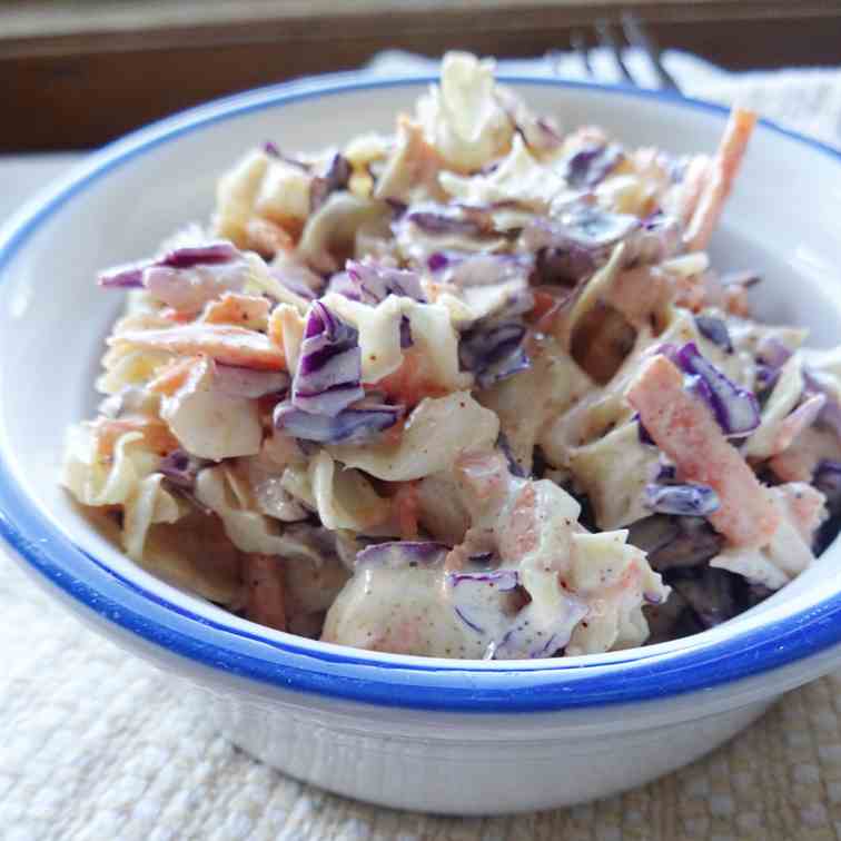 Creamy Coleslaw (Southern Style)