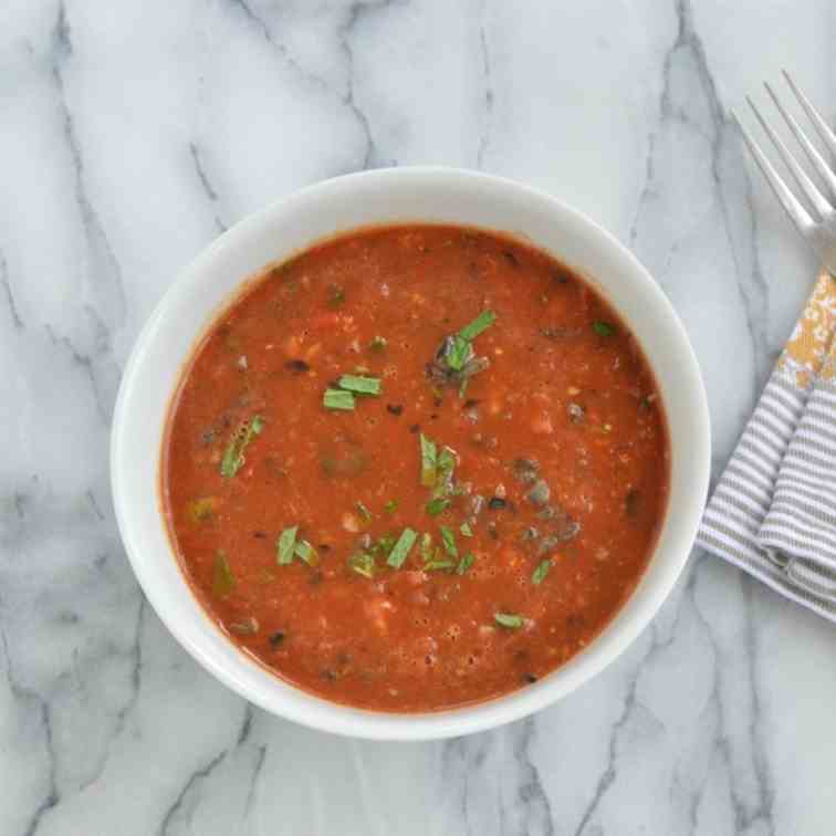 Charred Tomato Vinaigrette