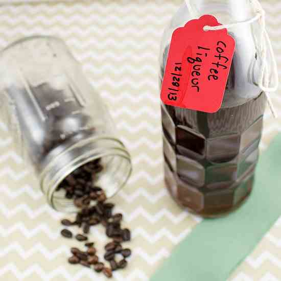 Homemade Coffee Liqueur