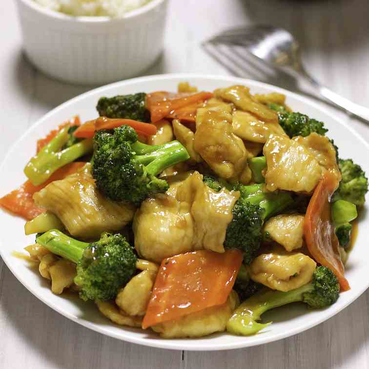 Chicken With Broccoli