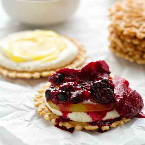 Roasted Berry Napoleons