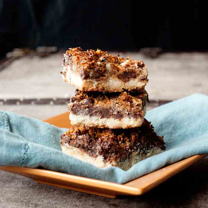 Pumpkin Mocha Magic Bars