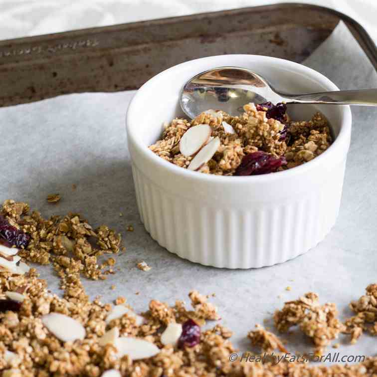 Almond Cranberry Granola