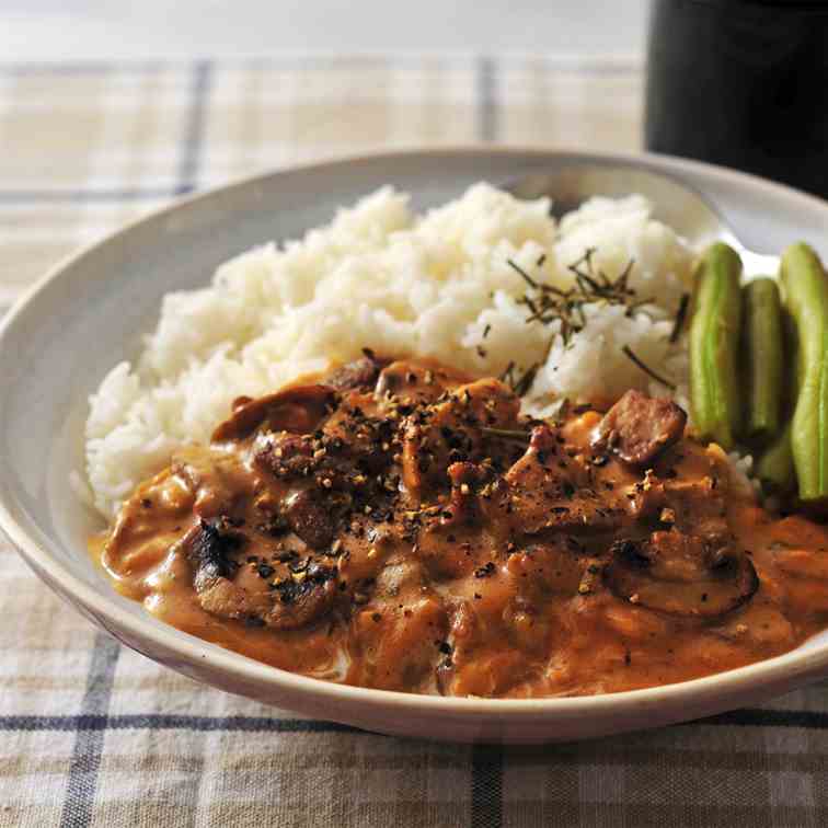 Chicken Stroganoff