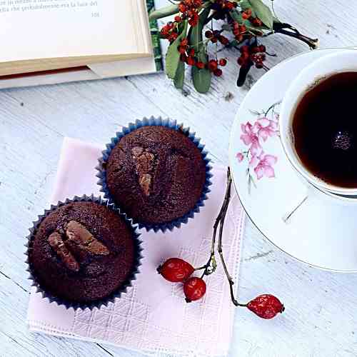 Chocolate mocha muffins