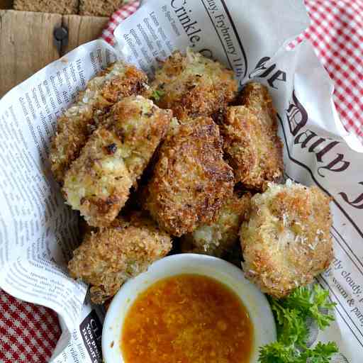 Crispy Coconut Cauliflower Bites