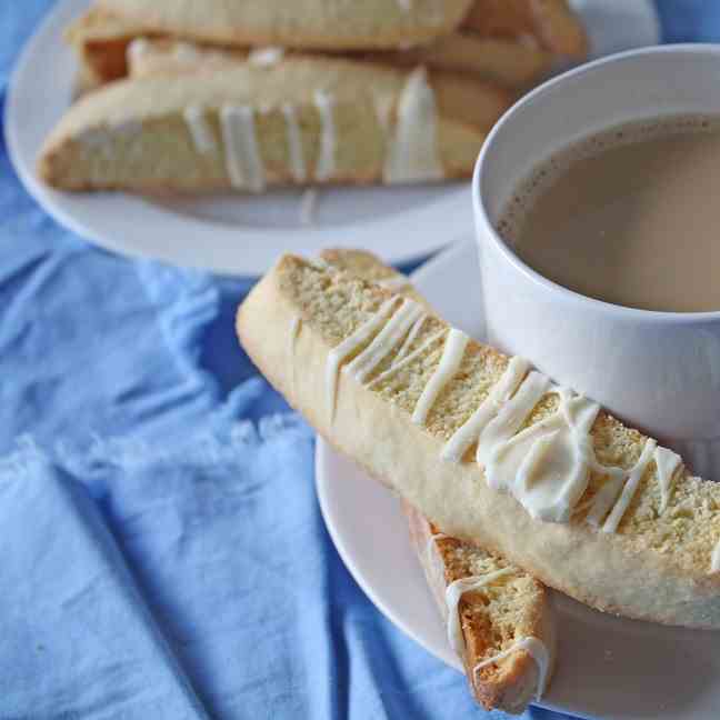 Triple Almond Biscotti