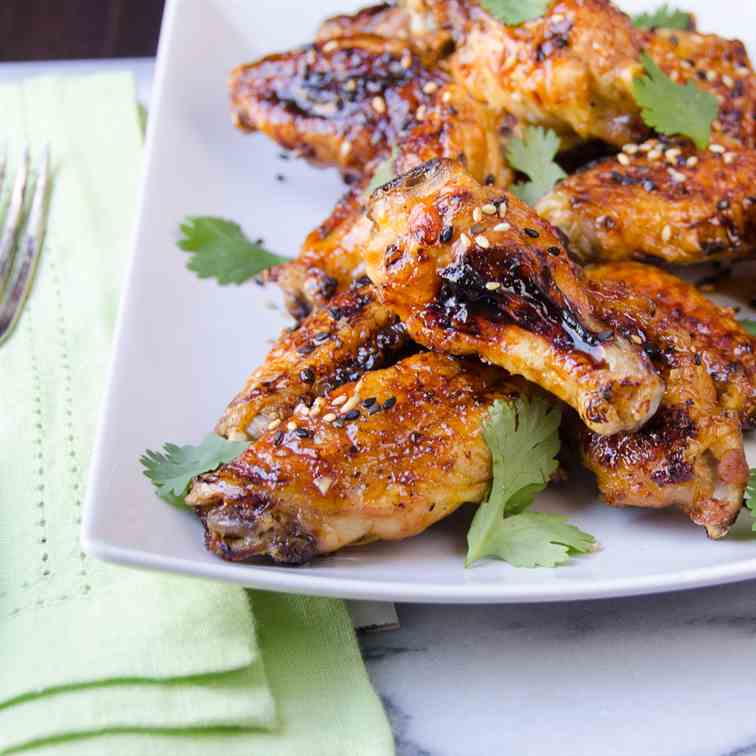 honey sriracha lime wings