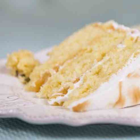 Lemon Meringue Layer Cake