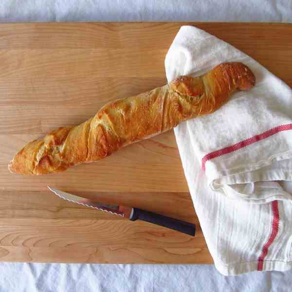 Quick Crusty Baguette