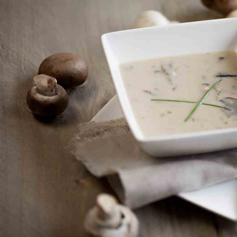 Cream of mushroom soup