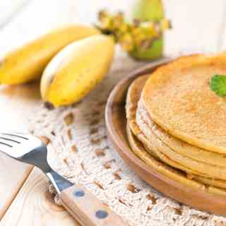 Easy Banana Paleo Pancakes