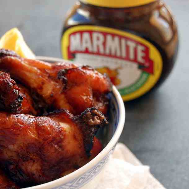 BBQ Marmite Chicken Wings