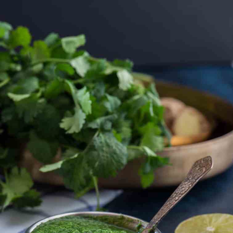 Coriander chutney 