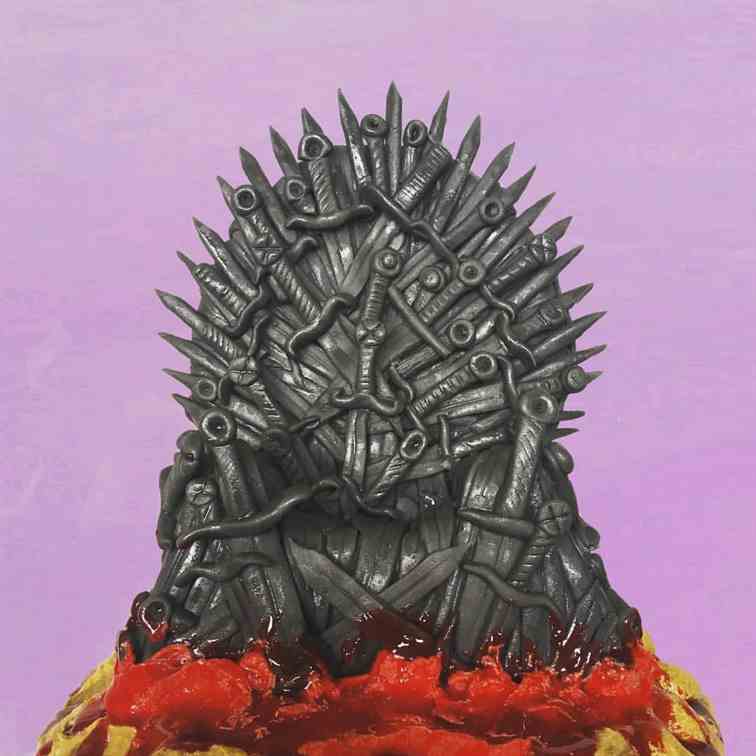 Iron Throne Cake Topper
