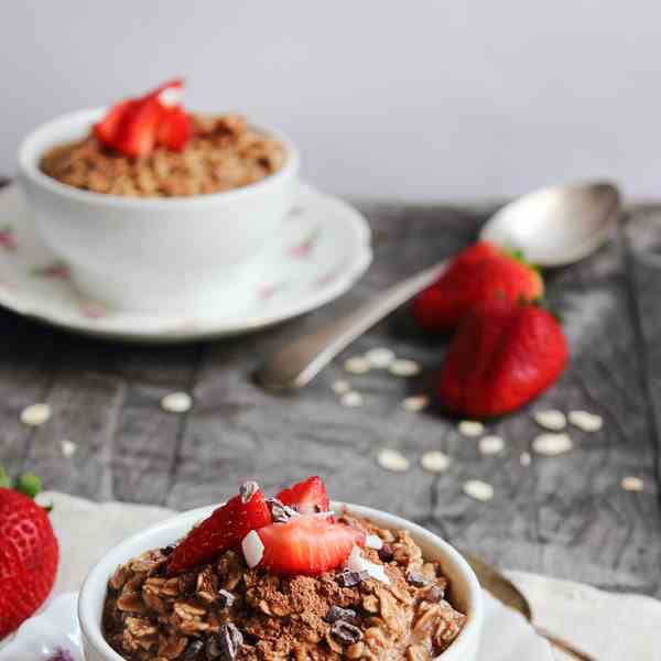 Gluten Free Mocha Overnight Oats