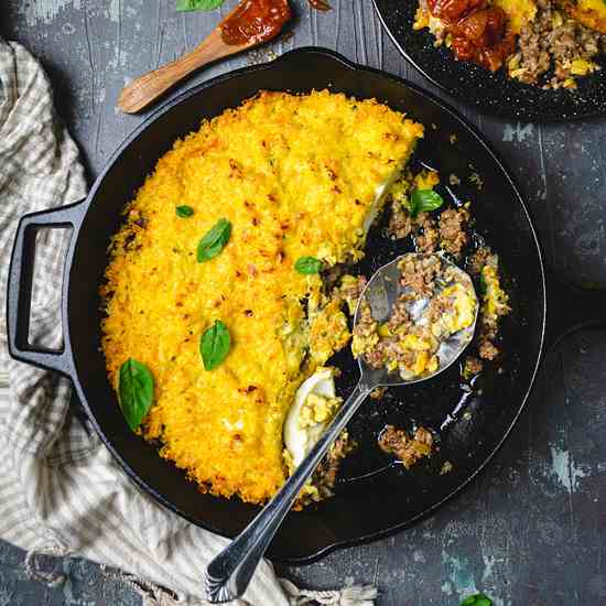 Chilean Shepherd's Corn Pie 