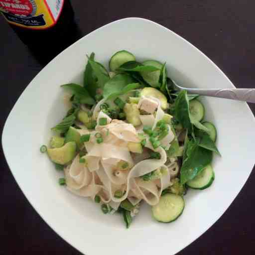Chicken Green Curry Noodles