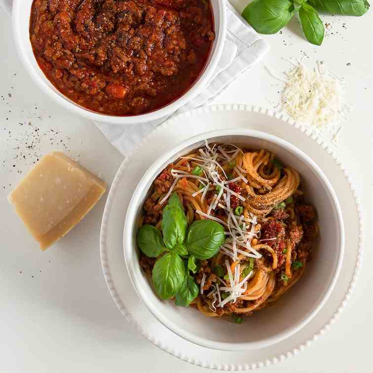 Spaghetti Bolognese Sauce Recipe