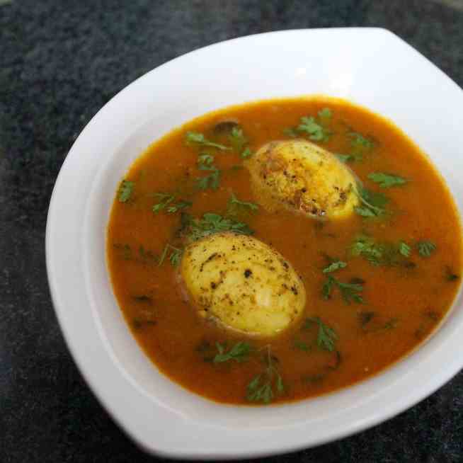 Egg Curry Recipe For Rice