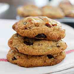 Dark Chocolate Chip & Bacon Cookies