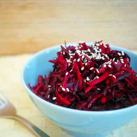 Grated Beets & Carrots