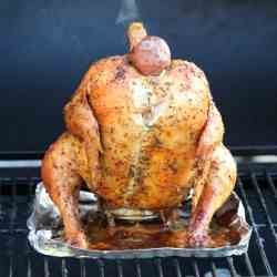 Grilled Beer Can Chicken