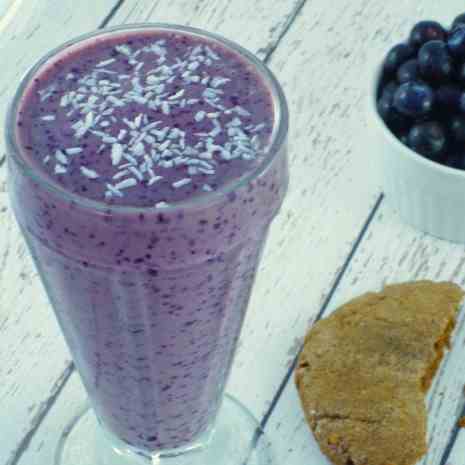 Vegan Blueberry Cookie Smoothie