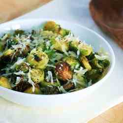 Parmesan Brussels Sprouts