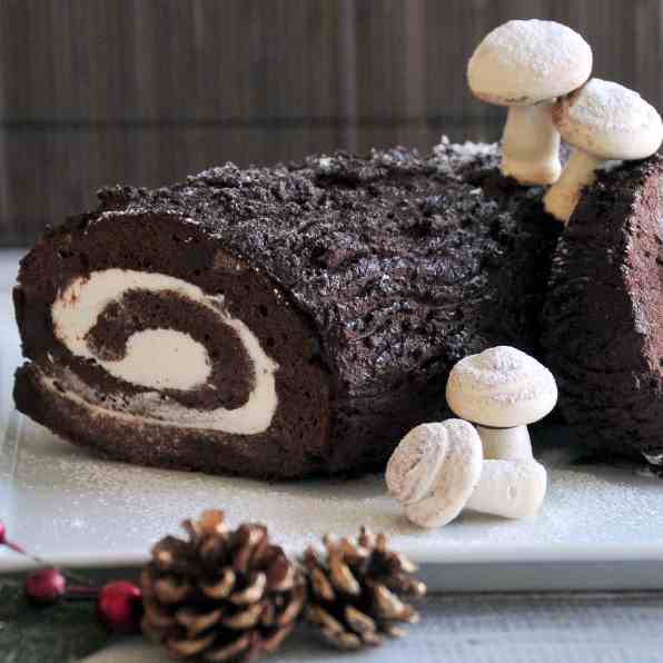 Chocolate Yule Log