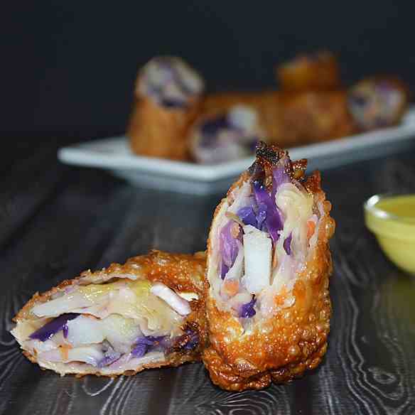 Irish Colcannon Rolls with Mustard Sauce