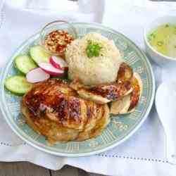 Nasi Ayam (Chicken Rice)