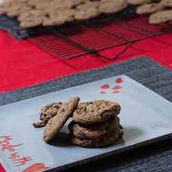 nutella chocolate chip cookies