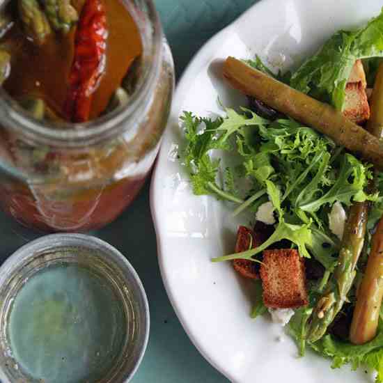 Spicy Pickled Asparagus 