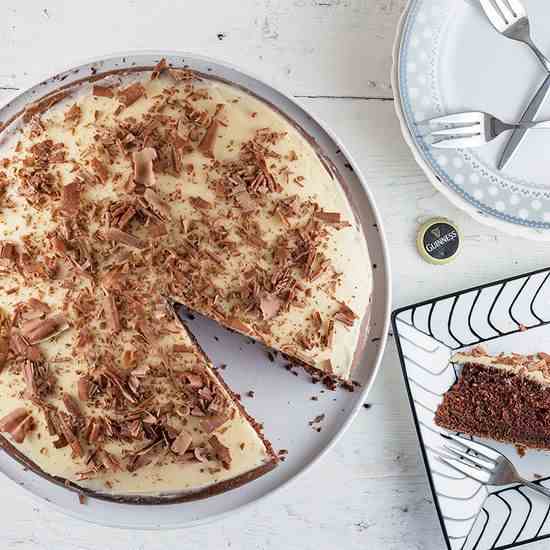 Guinness and chocolate pie