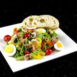 Mixed Salad and Crusty Bread