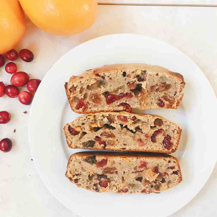 Spiced Orange Cranberry Bread