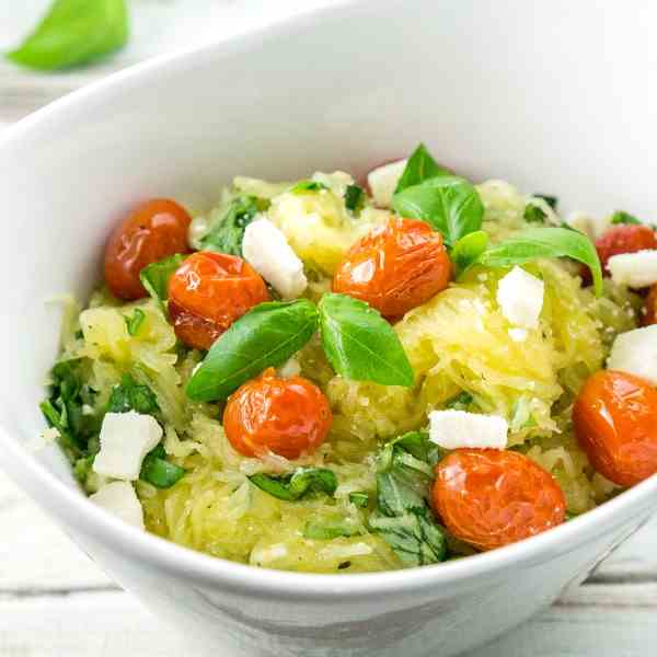 Tomato-Basil Spaghetti Squash