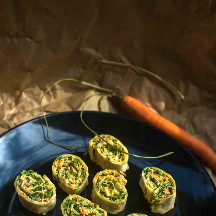 Quick Veggie Rollups