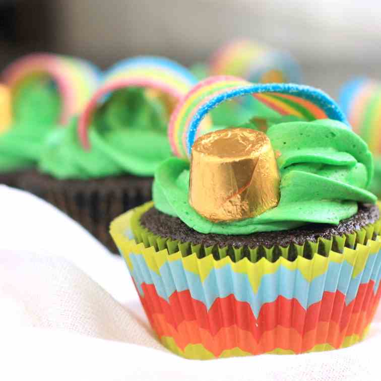 St. Patrick's Day Cupcakes