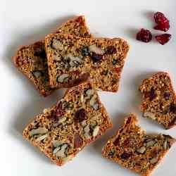 Maple Fruit and Nut Crisps