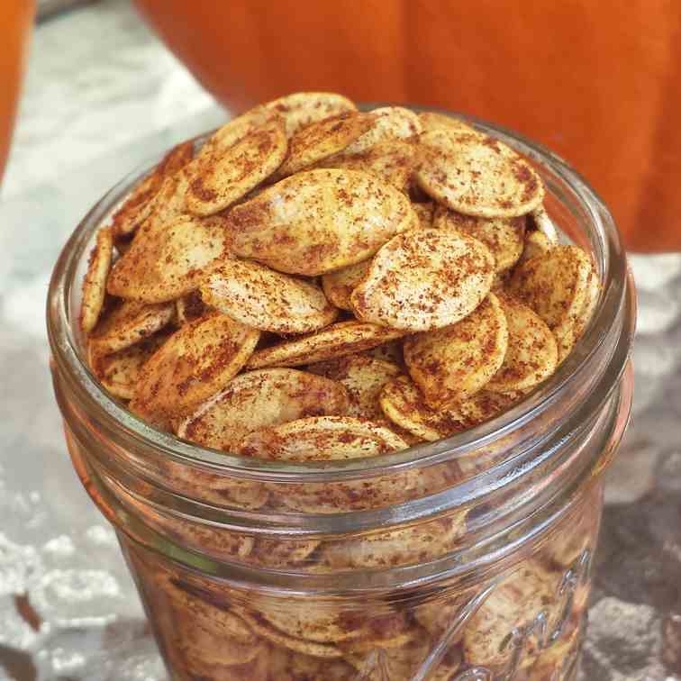 Cinnamon Spice Pumpkin Seeds