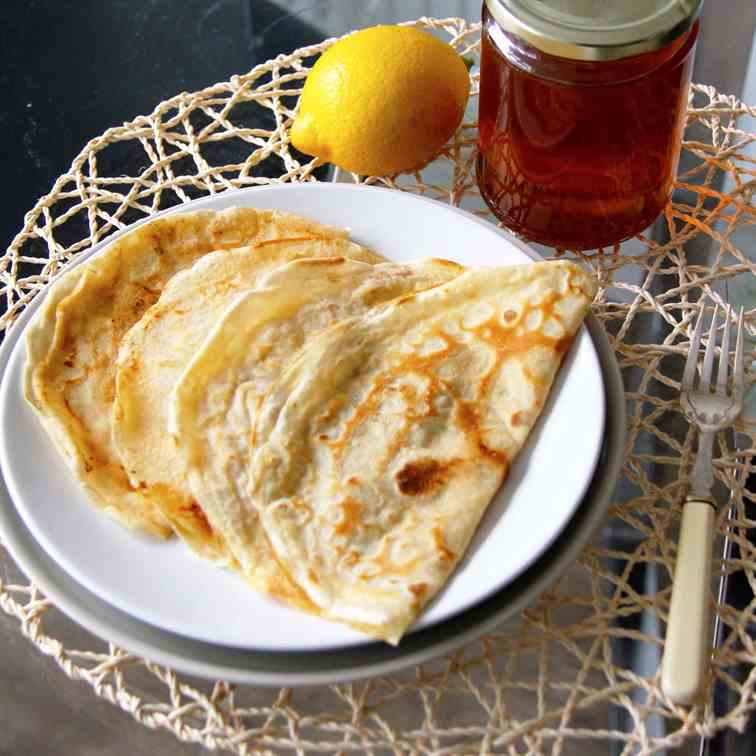 Lemon-Sugar Pancakes