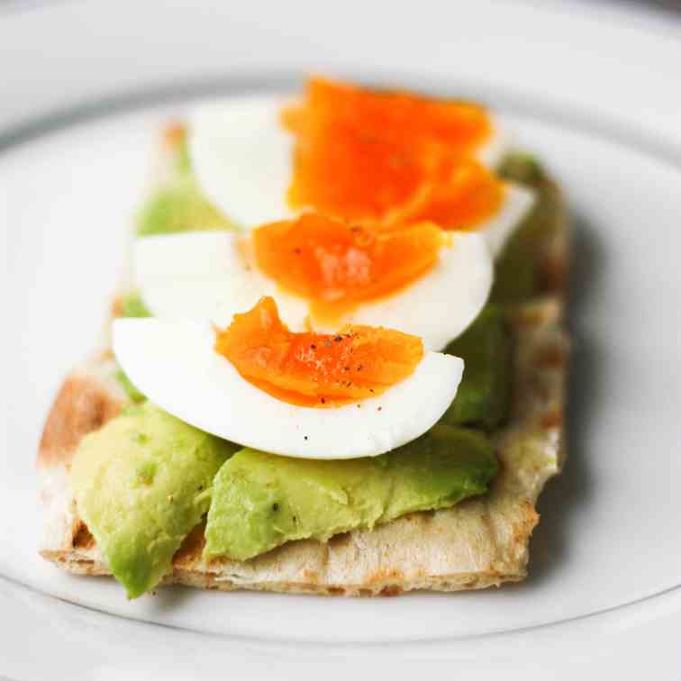 Avocado and Egg Toast