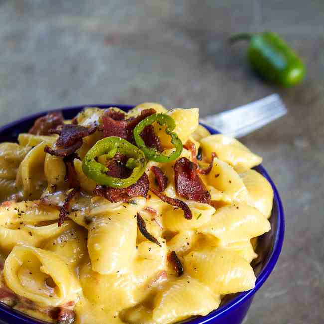 Jalapeno Bacon Mac & Cheese