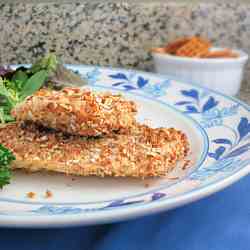 Lighter Pretzel-Crusted Chicken