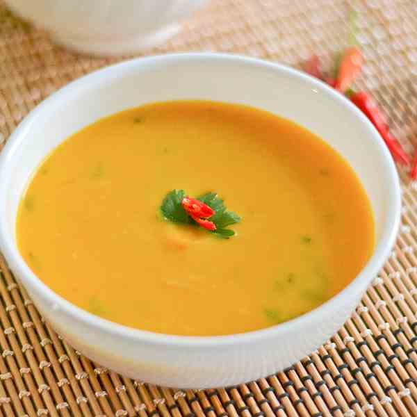 Thai Pumpkin Coconut Soup