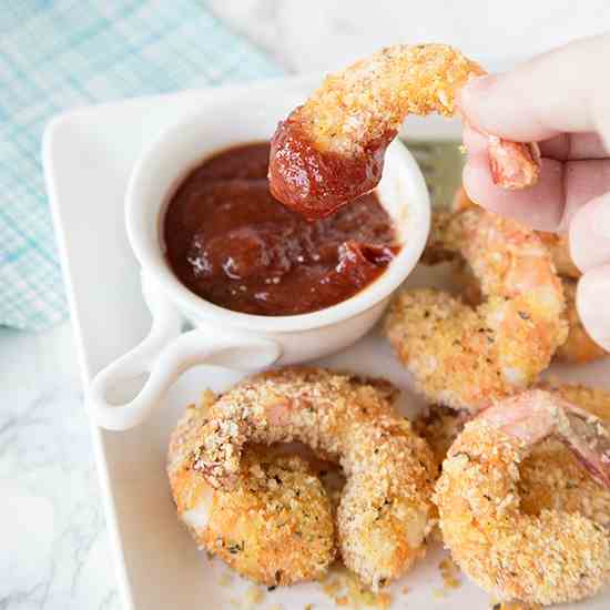 Oven Fried Shrimp