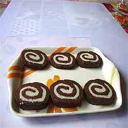 Valentine Chocolate Roll